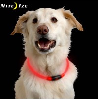 Nite Ize Nite Howl LED Safety Dog Collar RED